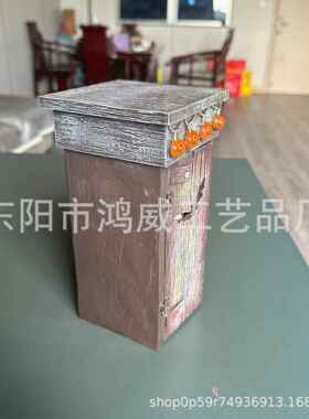 跨境新品Outhouse Mummy 户外厕所木乃伊树脂摆件雕像装饰幽灵