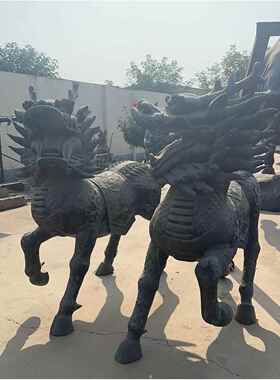 林园雕塑 铜制工艺品摆件金属铜 建筑楼模工艺品礼品设计大件铜器