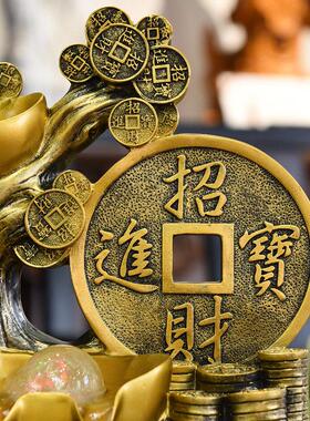 招财球水车风水轮流水生财宝环水摆循件开H19009业礼物聚盆发财树