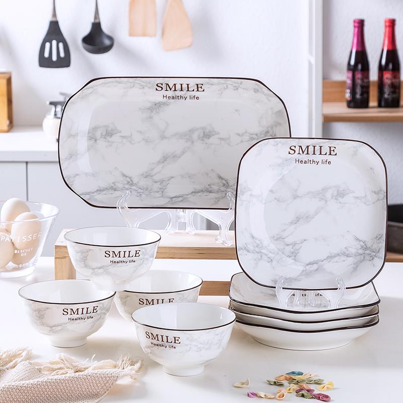 创意简约欧式鱼盘子家用大号长方形餐盘蒸鱼盘子北欧烤鱼盘可微波