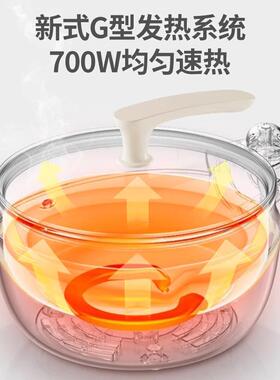 德国316不锈钢电煮锅多功能一体电炒锅宝宝煮辅食锅小型电热火锅