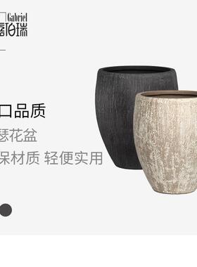 虹越嘉伯瑞凯瑟复古仿水缸塑料大号高款水生植物睡莲专用盆缸碗莲
