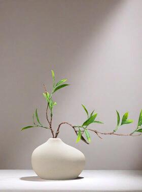 简约禅意日式插花瓶装饰品桌面家居客厅玄关艺术花器绿植现代摆件
