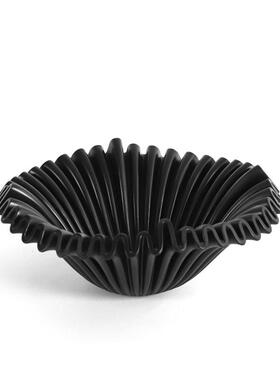 现代意式极简云朵陶瓷几何样板房摆件茶室书房桌面家居装饰摆件