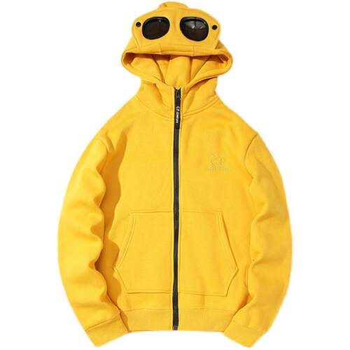 Men Round Lens CP Sweatshirt Pullover Pure Cotton Hooded连帽 - 图3