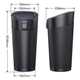 New car trash can portable trash can for car cup-shaped garbage storage bin trash can