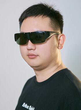 近视套镜专用太阳眼镜戴近视镜上的眼镜男女夹片太阳眼镜开 车偏