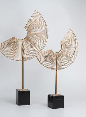 创意家居摆件现代简约玄关客厅电视柜酒店样板房装饰中式工艺礼品