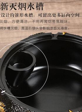 创意烟灰缸带盖大号龙家用客厅时尚个复GFYG-001性摆潮流办新公室