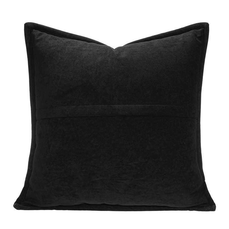 现代简约黑灰色抱枕设计师样板房靠枕高级感沙发靠垫床上靠包方枕,淘宝优惠券,粉丝福利购,淘宝优惠卷