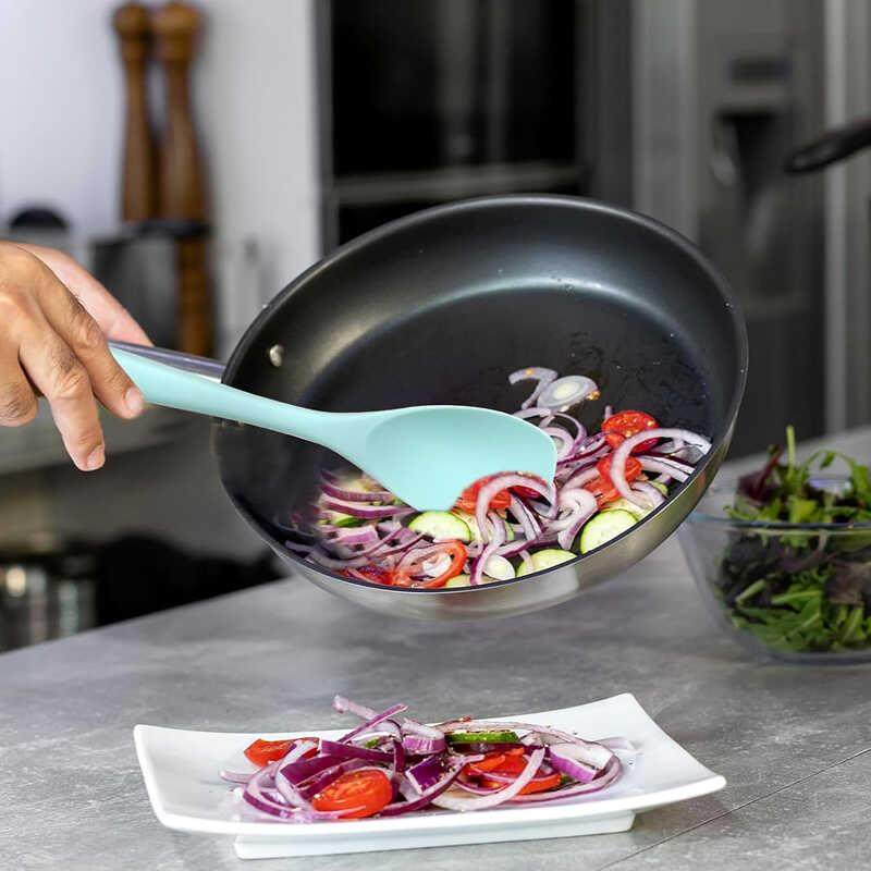 牛货FDA一体式硅胶小锅铲 不粘锅平底锅耐高温厨房烹饪用具铲勺子,淘宝优惠券,粉丝福利购,淘宝优惠卷