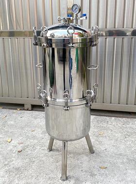 非标制不锈钢正负压过滤器筒式加压过滤正压负压过滤器定制