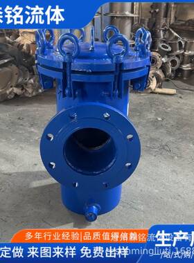 篮式过滤器快开蓝氏过滤器管道除污器T型过滤器不锈钢提篮滤网