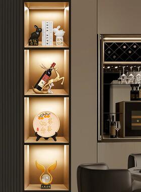 创意高档酒柜装饰品摆件小鹿装饰乔迁新居礼品家居桌面办公室摆设