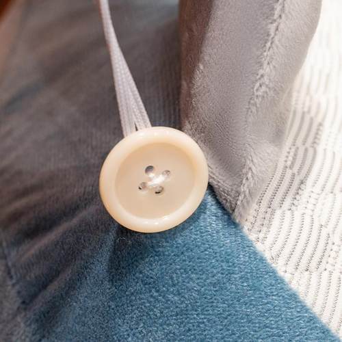 豆豆卡通床靠垫kWTb7di孕妇沙发靠枕腰枕宿舍办冰公护室靠枕头冬 - 图2