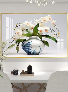 现代简约小清新饭厅装饰画高级感北欧轻奢挂画饭厅画书房卧室壁画
