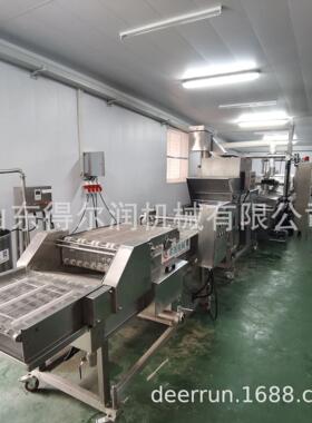 小酥肉加工生产线厂家 油炸锅包肉上浆上粉机 自动裹浆机 定制性