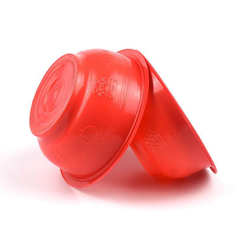 一次性碗筷套装10人份餐具加厚结婚宴席红色办酒席组合喜碗杯筷勺,淘宝优惠券,粉丝福利购,淘宝优惠卷