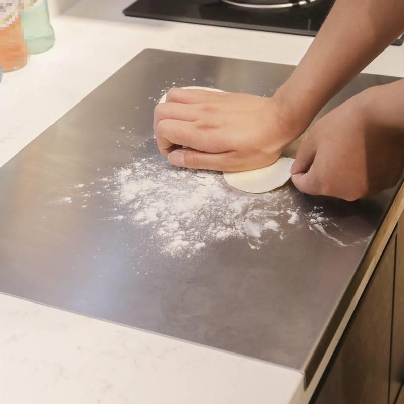16不锈钢菜板厨房家菜用和板面MBC揉面案板切板大砧3板 - 图2