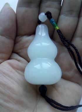 采购产品白玉葫芦吊坠，处理件，携带它与你，袋拖车，家居配件，