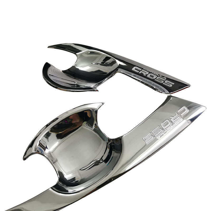 适用于20-24款卡罗拉CROSS外门碗拉手改装装饰保护车门把手贴亮条,淘宝优惠券,粉丝福利购,淘宝优惠卷