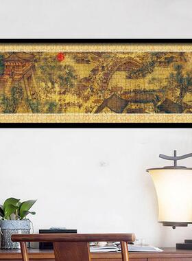 加长一米二五拼图框1000片清明上河图裱框9834长条画 画框海报框