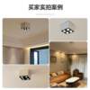 Surface-mounted smart spotlight living room without main light full spectrum adjustable bold lamp anti-glare bedroom aisle ceiling downlight