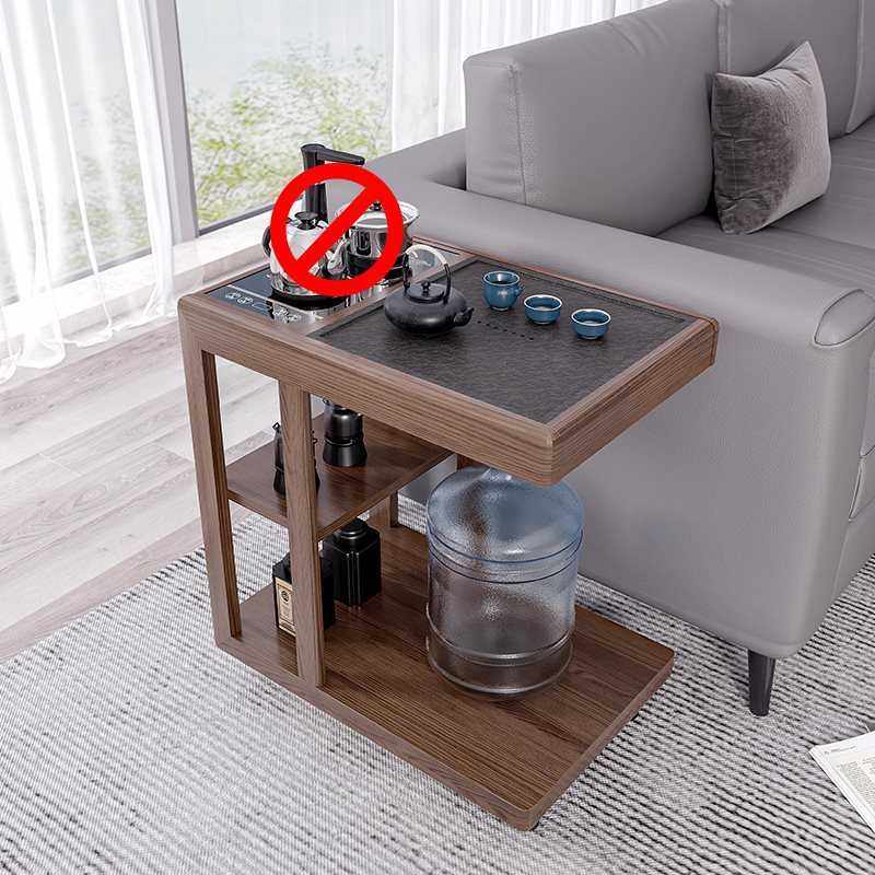 S&简约全实木茶桌组合家用多功能边几柜阳台功夫泡茶台可移动小茶,淘宝优惠券,粉丝福利购,淘宝优惠卷