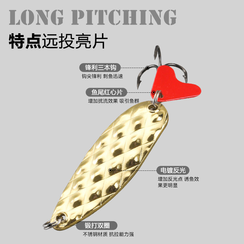 勺形菠萝亮片路亚饵多款亮片路亚饵翘嘴马口鳜鱼鲈鱼鲶鱼亮片假饵,淘宝优惠券,粉丝福利购,淘宝优惠卷