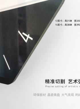 北欧钟表挂钟客厅2026新款装饰时尚艺术创意挂墙时钟石英钟表家用