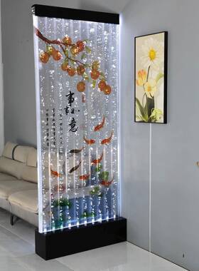 【事事如168意】6低噪音升级系统关 水墙屏幕风隔断流水玄轻 奢简