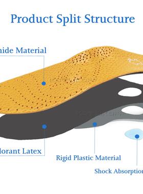 Best Insole For Shoes Leather Orthotic Insoles Flat Feet Hig