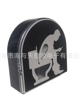 沙漏创意摆件红书爆款马桶造型计时器蹲时间小管理厕所时间管坑理