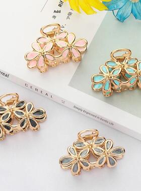 Hair pin 1PC Women Flower Hair Claw Gorgeous Small Hair Clip
