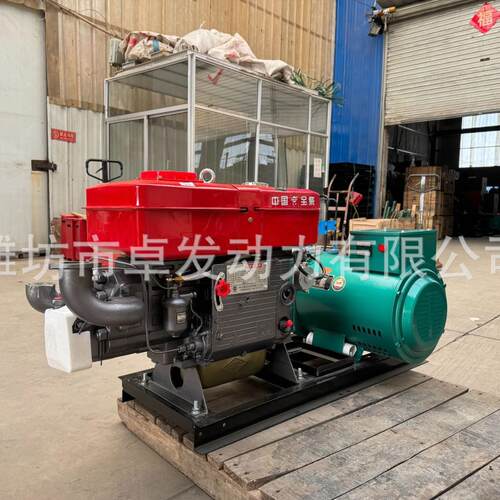 厂家22kw全柴单缸柴油发电机 农用小型发电机双电压单杠发电机 - 图1