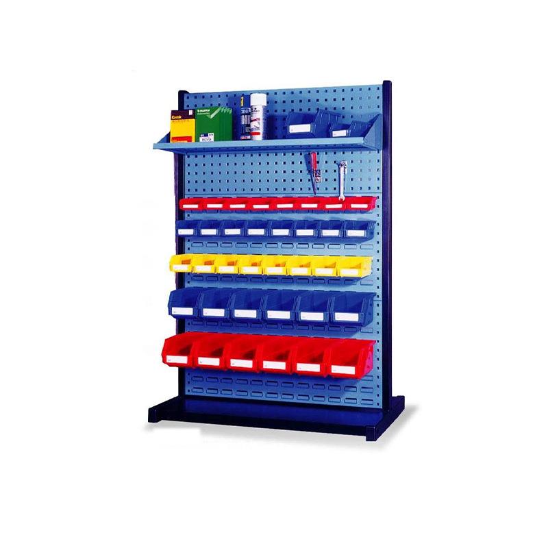 Tool rack organizer material rack workshop mobile metal hole plate shelf accessories hanging board hardware display rack