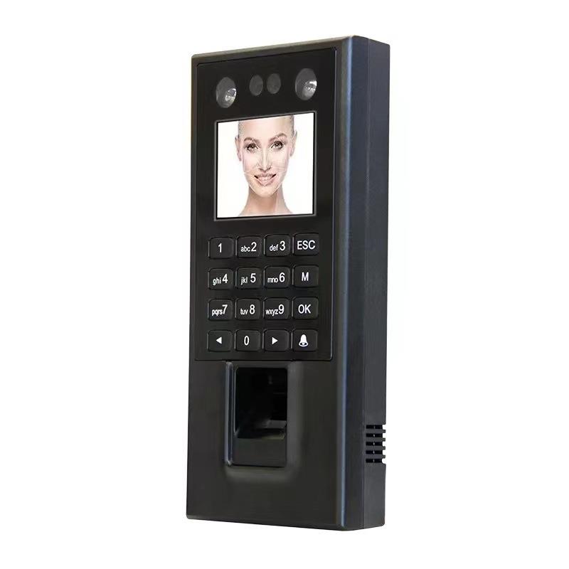 GEKRONE static face recognition access control fingerprint door opening attendance glass door password swipe card intelligent all-in-one machine