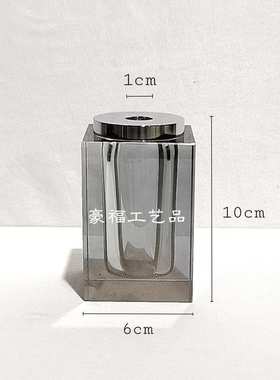 料家居，沐棉签液洗手，漱口杯瓶水晶和瓶饰品现代香薰蛊室