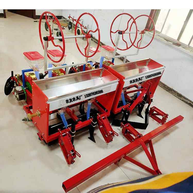 米免谷物播种机起垄铺膜精播玉机 小四轮花带生玉米谷物点播机鸭,淘宝优惠券,粉丝福利购,淘宝优惠卷