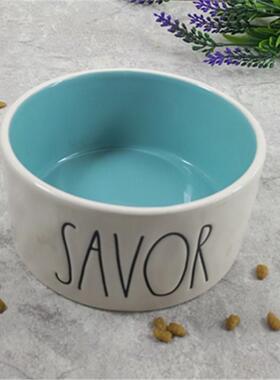 Ceramic pet bowl ceramic dog bowl dog bowl cat bowl water