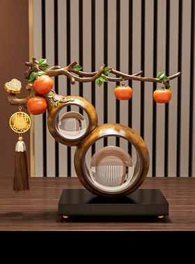 事事如意水晶球葫芦摆件轻奢高档客厅招财玄关装饰品乔迁新居礼物