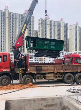 地埋式水平压缩式垃圾站垃圾中转站压缩设备交剪站生活垃圾站