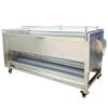 Sweet potato pressure brush cleaning machine Intelligent equipment cleaning machine supplies large-capacity yacon cleaning machine