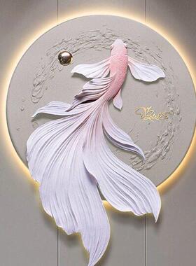 立体浮雕壁饰新品新中式客厅背景墙装饰画墙面装饰挂件立体浮雕