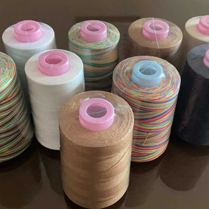 白色全棉宝塔缝纫机线服装绣花编织线成衣染色扎染棉线轧染缝头线,淘宝优惠券,粉丝福利购,淘宝优惠卷