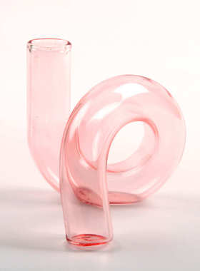 特色创意玻璃花瓶~手工制作~欧式风格~办公·~家居，摆件