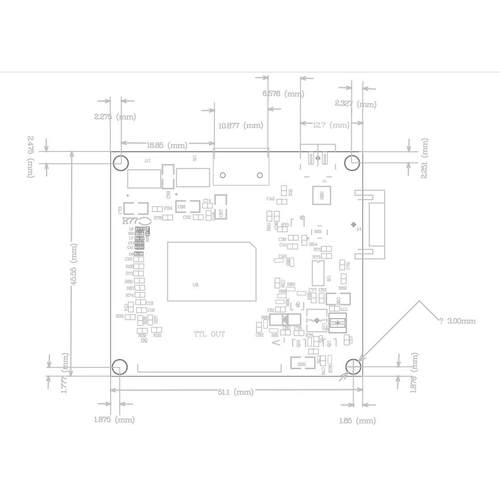 6.5寸7寸8寸9寸HDMI转50pin TTL液晶屏驱动板 小体积驱动板USB5V - 图3