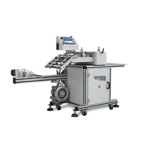 魔术贴电脑切带机350型不干胶商标切片机全自动排废模切机厂家 - 图3