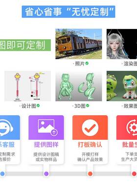 树脂公仔定 制动漫美少女人物礼品桌面车载装饰摆件盲盒手办