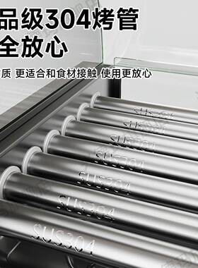 台湾热狗机烤肠机商用小型全自动烤香肠机夜市摆摊烤火腿肠机迷你